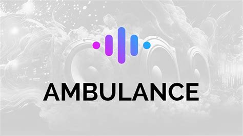 Ambulance Sound Effect | Royalty free | Video/Audio editing resources - YouTube