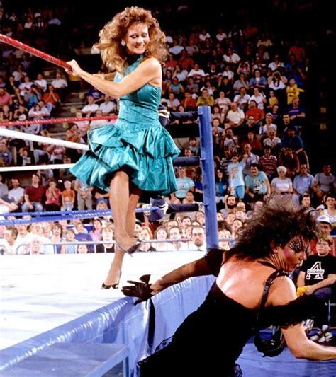 80's Wrestling - Amazing shot of Miss Elizabeth and...