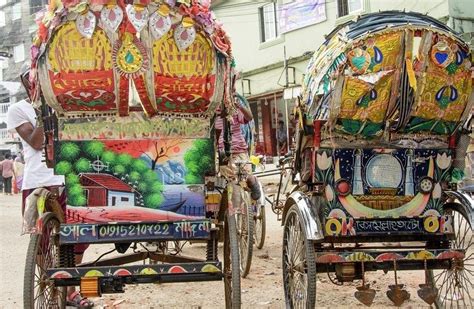 Rickshaw Art in Bangladesh: a Photo Journey - Travel Begins at 40