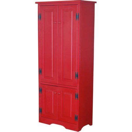 Versatile Wood 4-Door Floor Cabinet, Multiple Colors - Walmart.com ...
