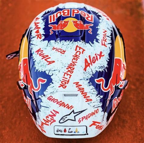 Jorge Martin's special helmet for the final round of the season! : r/motogp