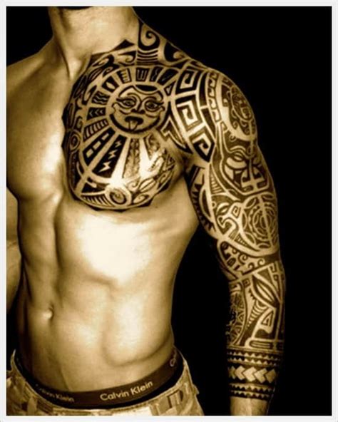 28 Insanely Cool Tribal Tattoos for Men -DesignBump