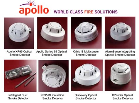 Examples of Apollo smoke detectors supplied by CLC Fire Alarms ...