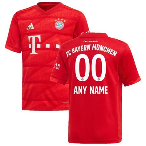 Bayern Munich 2019/20 Home Custom Jersey - Red