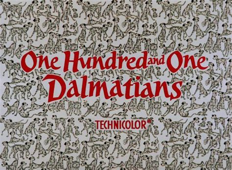 101 Dalmatians Title Logo - LogoDix