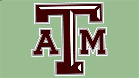 Texas A&M Aggies Logo | 3D Warehouse