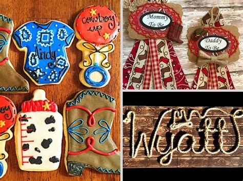 Western Themed Baby Shower Decorations and Party Favors - Baby Shower Ideas - Themes - Games