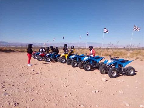 From Las Vegas: Nellis Dunes ATV Tour with Shuttle Transfer | GetYourGuide