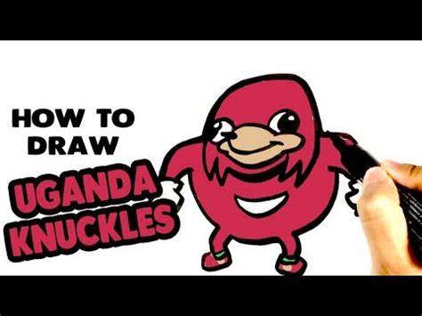 How to Draw Uganda Knuckles - Step by Step - How to Draw - Easy Things ...