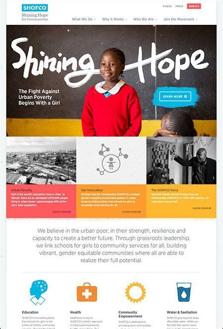 10 Well-Designed Responsive Nonprofit Websites | Wired Impact | Nonprofit website design ...