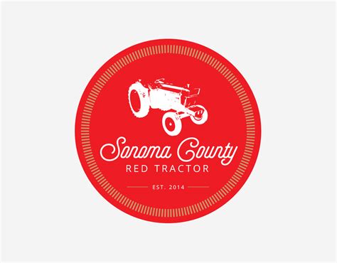 Logo Design for sonoma county red tractor by Comunicamente Lab | Design #4932303