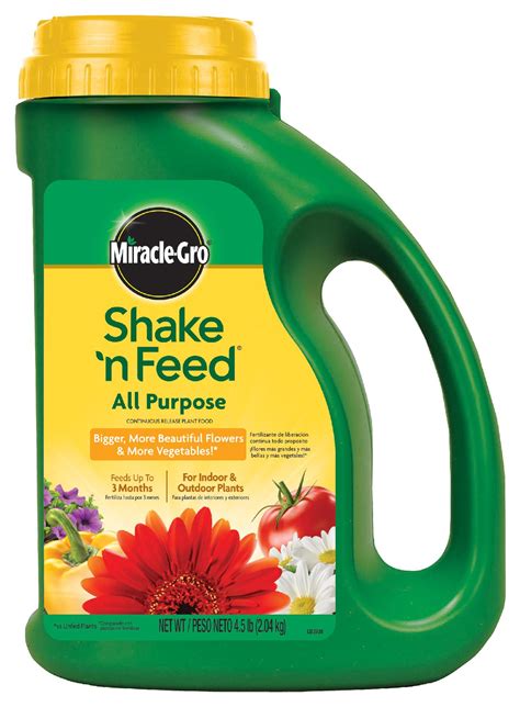 Miracle Grow Shake 'n Feed® All Purpose Plant Food - 4.5 lb. - Lawn & Garden - Outdoor Tools ...