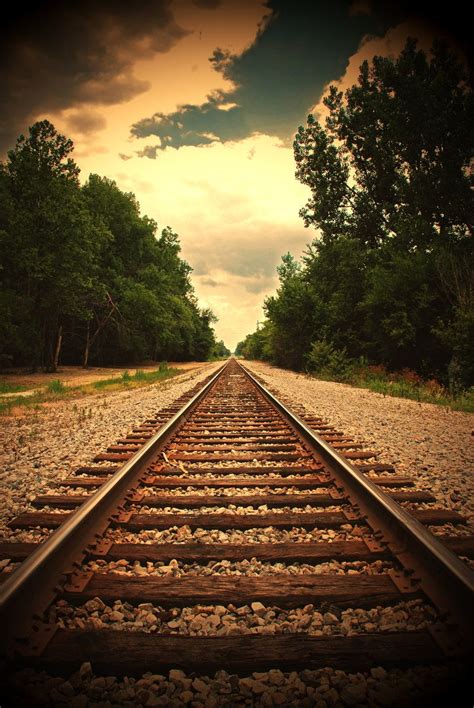 Wistfully Country | Railroad track photography, Train tracks photography, Track pictures