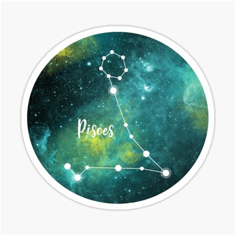 "Pisces Zodiac Sign, February 19 - March 20" Sticker for Sale by ...