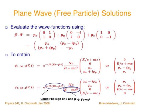 PPT - The Dirac Equation PowerPoint Presentation, free download - ID ...