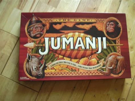 JUMANJI ORIGINAL BOARD Game complete with instructions box and contents vg con EUR 3,49 ...