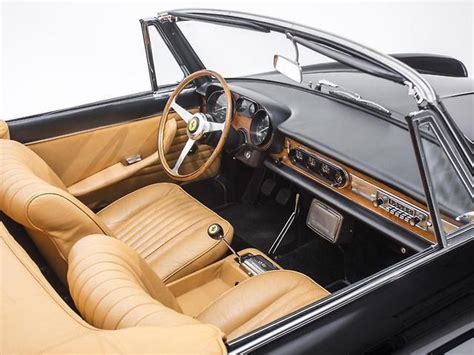 1965 Ferrari 275 GTS interior | Ferrari, Sports cars, Roadsters