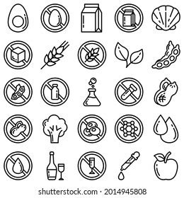 Food Label Outline Vector Icon Set Stock Vector (Royalty Free) 2014945808 | Shutterstock