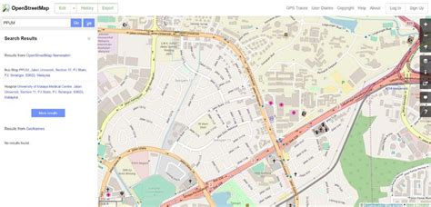 PPUM map downloaded from http://www.openstreetmap.org. | Download ...