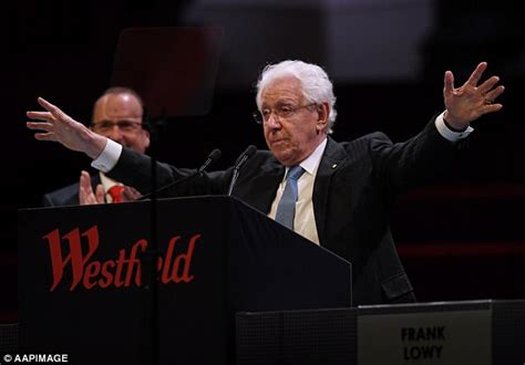 Frank Lowy signs off as chairman of Westfield after 60 years | Daily ...