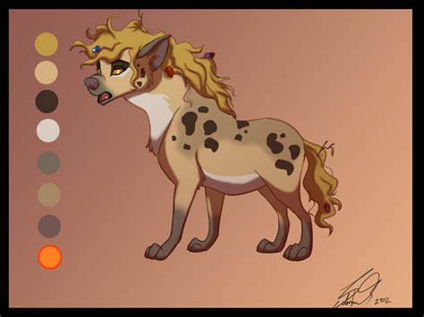 Hyena OC Design contest by SilvertoneAnimals on DeviantArt