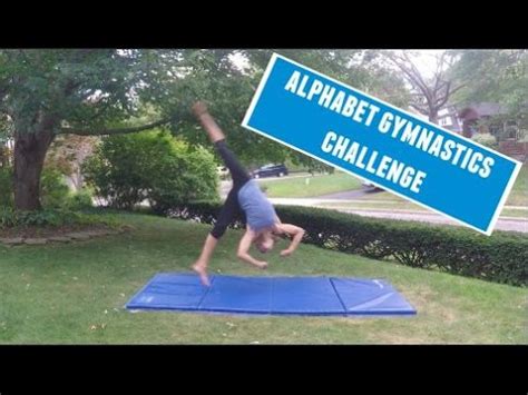 Alphabet Gymnastics Challenge - YouTube