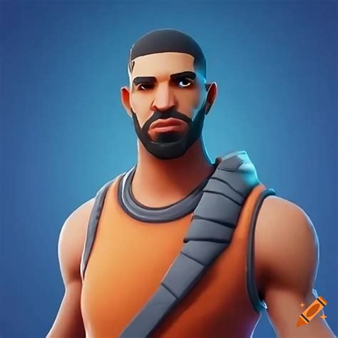 Drake fortnite skin on Craiyon