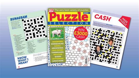 Take a Break Puzzle Magazines - crosswords, wordsearches, arrowwords ...