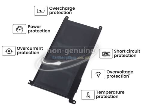 Dell Inspiron 15 5570 replacement battery from United Kingdom(42Wh,3 cells) | BatteryBuy.co.uk