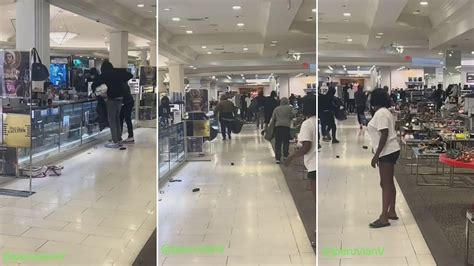 Flash mob of thieves use bird call during smash-and-grab at California Macy’s, video shows ...