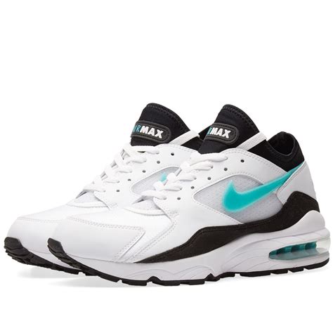 Nike Air Max 93 White, Sport Turquoise & Black | END. (US)