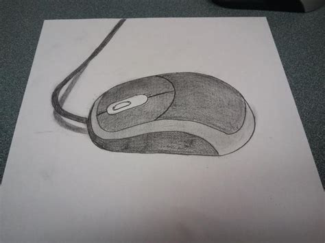 start sketch of a 3D computer mouse by Ariel-Conde on DeviantArt