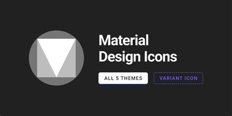 Material Design Icons (Variant component) | Figma