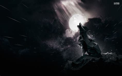 Dark Wolf Wallpaper (63+ images)