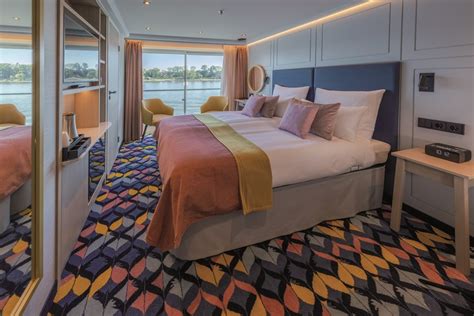 A cabin on Saga's river cruise ship 'Spirit of the Rhine'