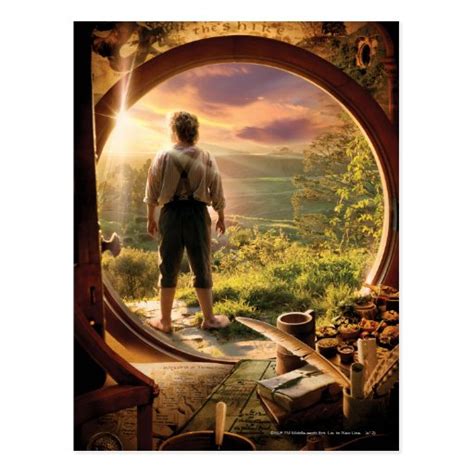 BILBO BAGGINS™ Back in Shire Collage Postcard | Zazzle