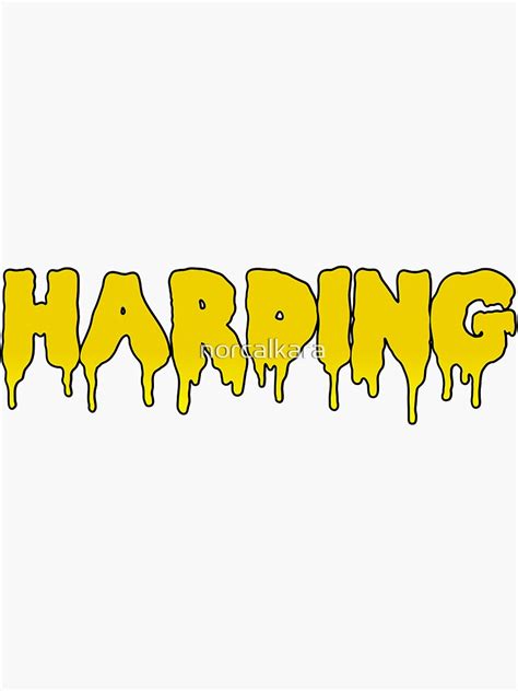 "harding university" Sticker by norcalkara | Redbubble