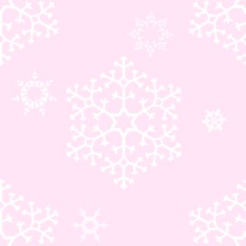 Snowflakes On Light Pink Background Image, Wallpaper or Texture free ...