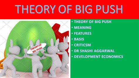 ECONOMICS,COMMERCE AND MANAGEMENT: THEORY OF BIG PUSH (ROSENSTEIN RODAN’S THESIS OF BIG PUSH ...