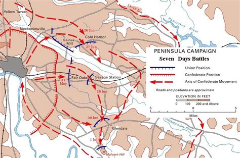 Virginia Civil War Battle Malvern Hill Seven Days Battles