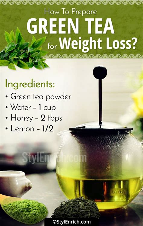 Green Tea Recipes For Weight Loss & Enhancing The Metabolism!