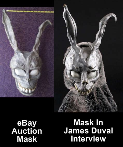 Donnie Darko “Frank” Bunny Mask on eBay is NOT the Mask Seen in 2008 Original Prop Blog James ...