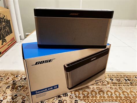 BOSE SOUNDLINK III, Audio, Portable Music Players on Carousell