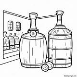 Bourbon Distillery Coloring Page  Pagescom sketch template