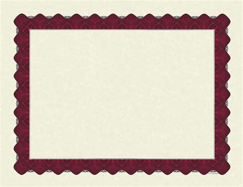 Great Papers! Metallic Red Border Certificate, 8.5"x 11", 100 Count (934100) | 0601952341007 ...