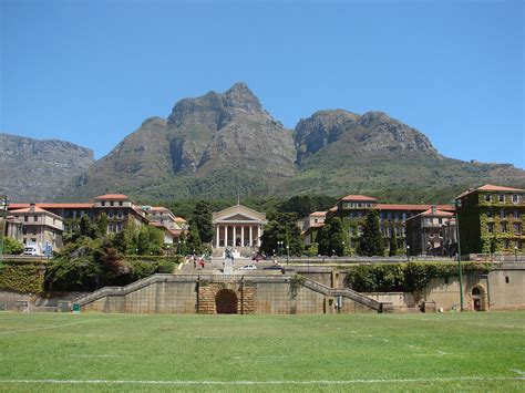 View of UCT upper campus from the rugby field | View of the … | Flickr