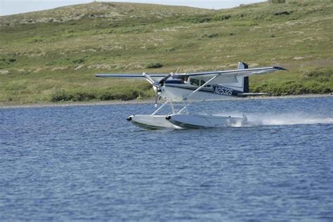 Free picture: float, plane, landing, lake