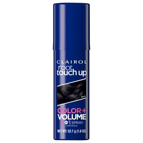 Clairol Color + Volume 2in1 Black Temporary Root Touch Up Spray, 1.8 fl oz - King Soopers