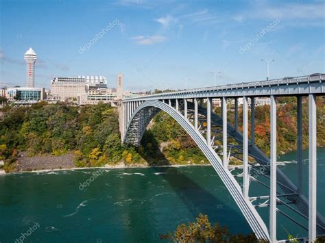 Rainbow bridge at Niagara Falls, USA ⬇ Stock Photo, Image by ...