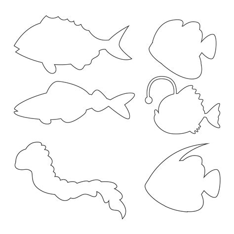 Fish Pattern - 10 Free PDF Printables | Printablee